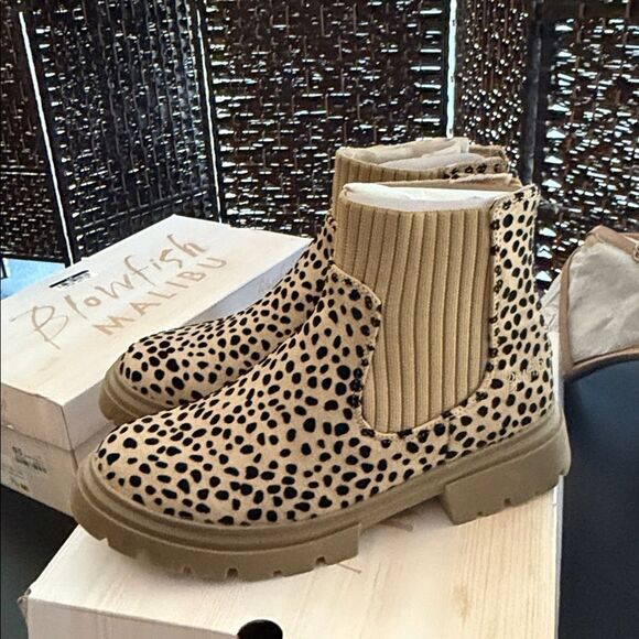 Blowfish Kids Chassy Bootie Sand Leo - Picture 5 of 6